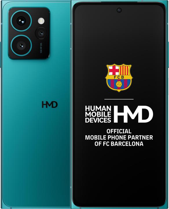 HMD Skyline (256 GB, Topazio blu, 6.55", SIM + eSIM, 108 Mpx, 5G)