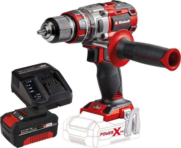 Produktbild Einhell Akku-Schlagbohrschrauber TP-CD 18/80 Li-i BL Kit (1x 4,0 Ah) (Akkubetrieb)