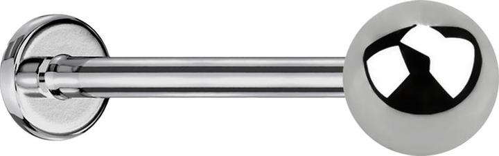 Immagine prodotto Star Piercing Micro Labret argento con pallina (senza ottone, Titanio G23)