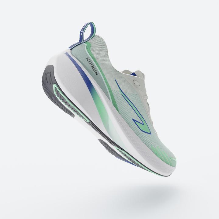 Produktbild Kiprun Laufschuhe Herren - Cushion 500 weiss/grün (45)