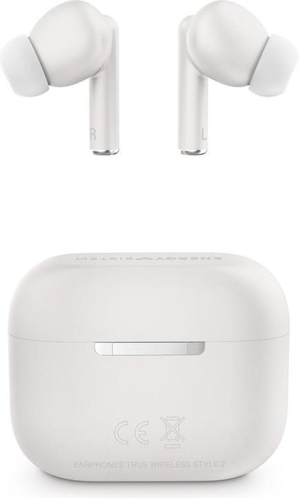 Actual product image Energy Sistem Style 2 Headphones True Wireless Stereo (TWS) In Ear Calls/Music Bluetooth White (ANC, 5 h, Wireless)