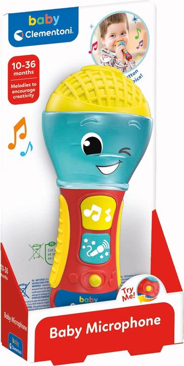 Actual product image Clementoni Baby Microphone