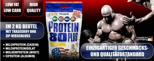 Immagine prodotto Weider Protein 80 Plus (Cioccolato, 1 pz., 2000 g)