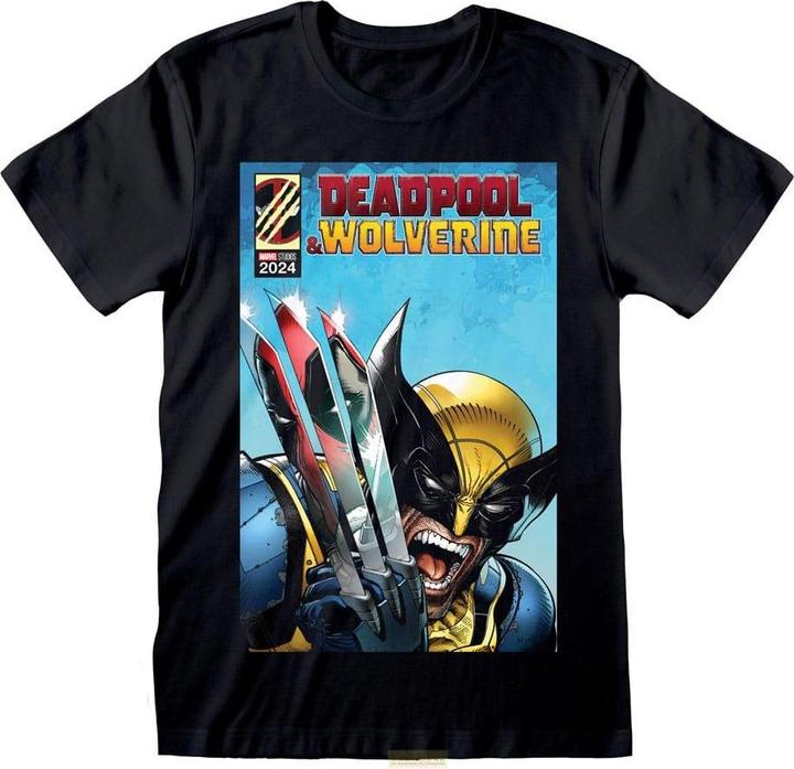 Image du produit Heroes Inc Deadpool T-Shirt Wolverine Reflection Grösse S (S)