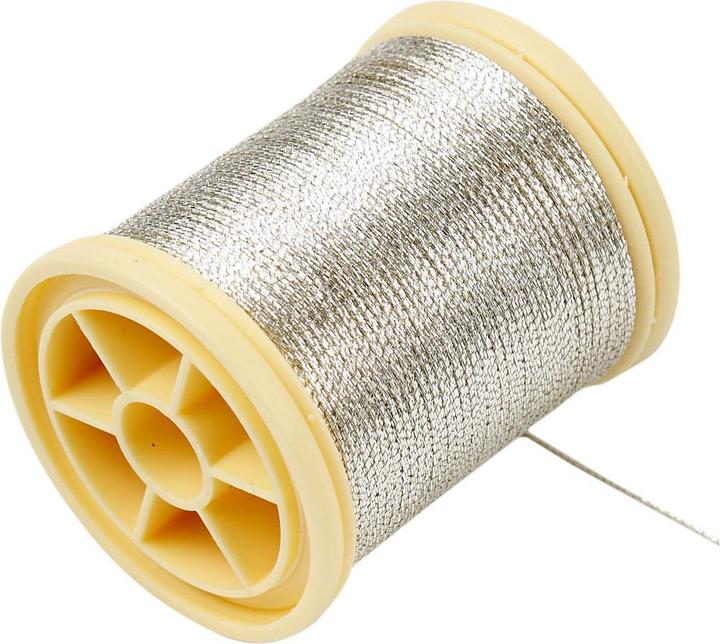 Actual product image Creativ Company DMC metal wire silver, 40m (40 m)