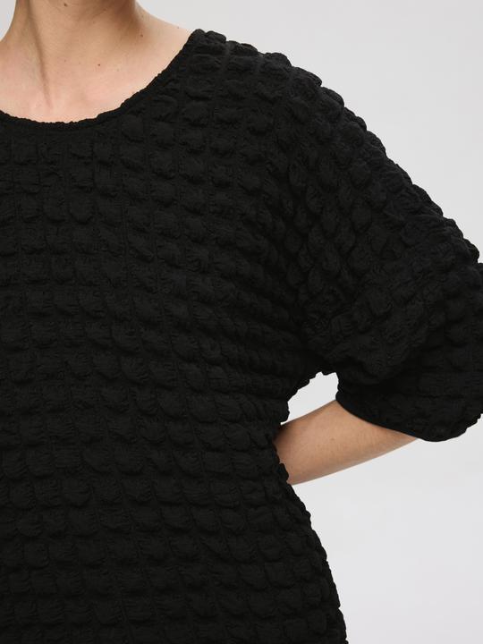 Image du produit Selected Femme Haut texturé avec manches 3/4 (XS)