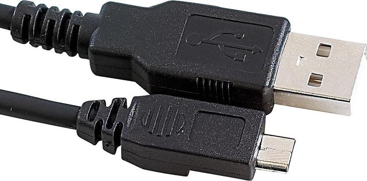 Produktbild Pearl USB-2.0-Daten- & Ladekabel, USB-Stecker Typ A auf Micro-USB, 80 cm (0.80 m)