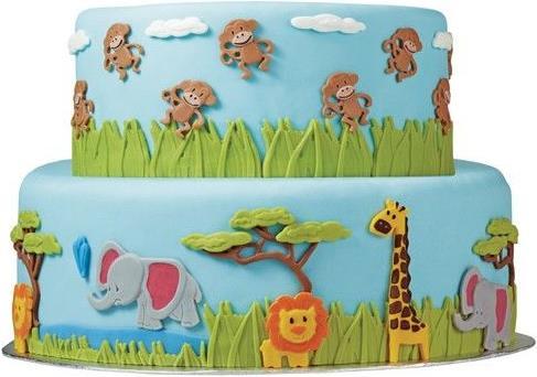 Image du produit Wilton Animaux de la jungle