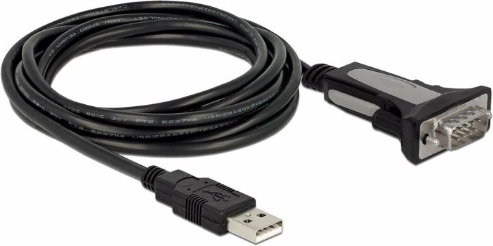 Delock Adapter USB-A—Seriell DB9 RS-232 (3 m, VGA)
