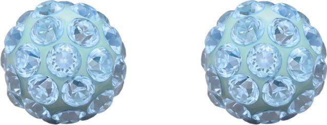 Actual product image Studex Sensitive stud earrings Fireball Aquamarine 4.5 mm (Stainless steel)