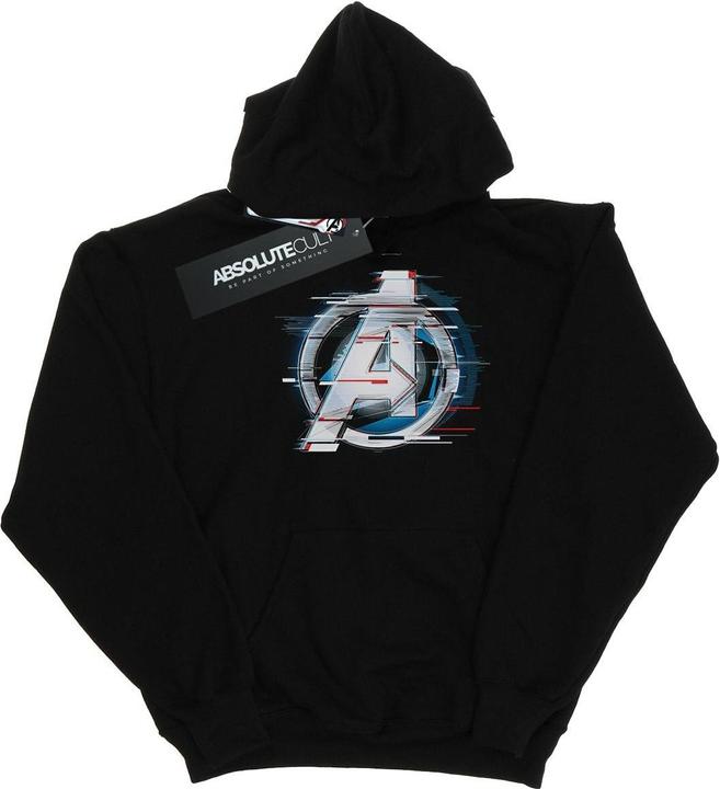 Actual product image Womens/Ladies Avengers Endgame Team Tech Logo Hoodie (S)