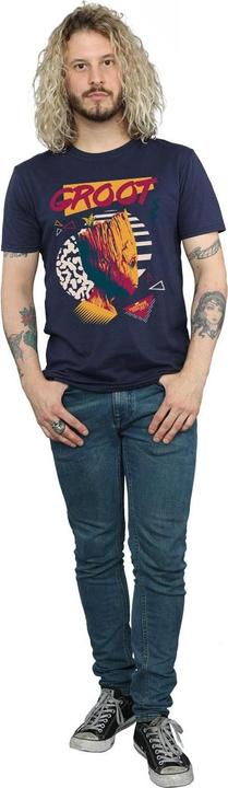 Actual product image Mens Guardians Of The Galaxy Vol. 2 80s Groot T-Shirt (XL)