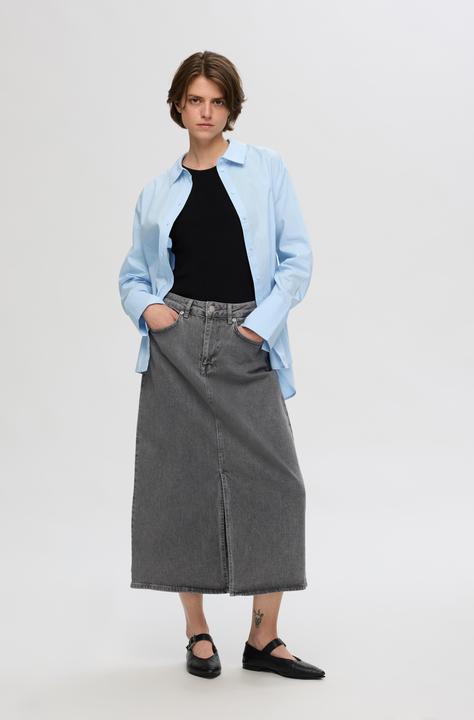 Actual product image Selected Femme 100% cotton shirt (40)