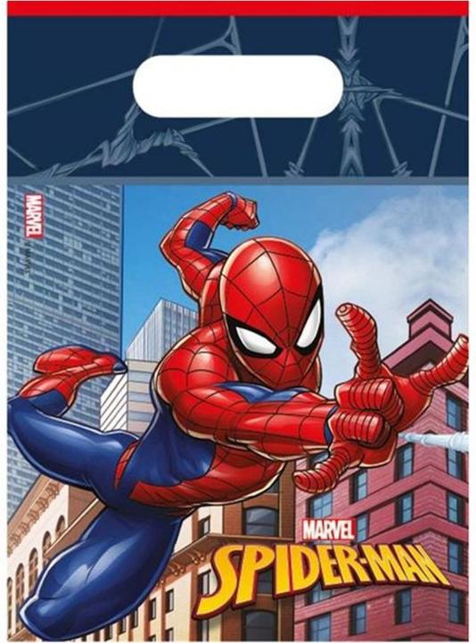 Produktbild Spiderman Partybeutel (Geschenktüte, 6 x)