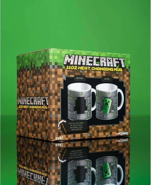 Actual product image Minecraft Cup with colour change (312 ml, 1 x)