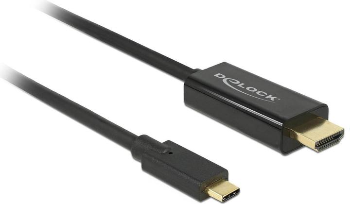 Delock Thunderbolt 3| USB Typ C — HDMI (Typ A) (3 m, HDMI, USB Type C)