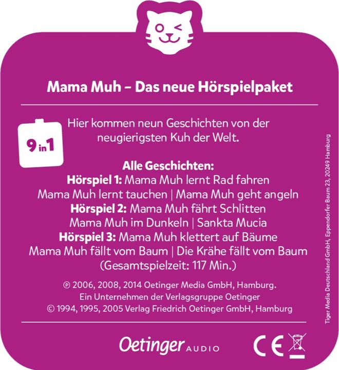Immagine prodotto Tigermedia multicard - Mamma Moo - Il nuovo pacchetto audio