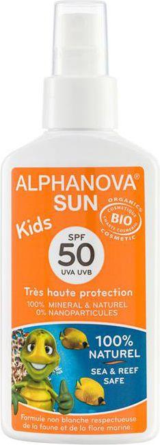 Actual product image Alphanova SUN Spray Bio SPF50 without nanoparticles (Sun spray, SPF 50, 125 ml, 156 g)