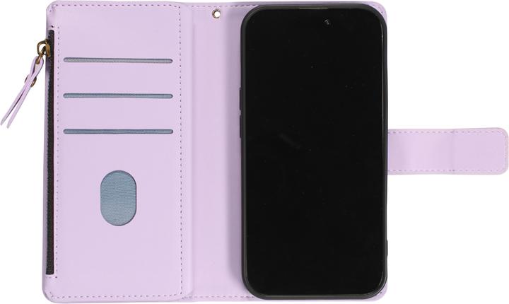 Image du produit PhoneLook Fourre Etui portefeuille luxueux et sophistiqué en cuir avec aimant et compartiment à monnaie (Apple iPhone 15)