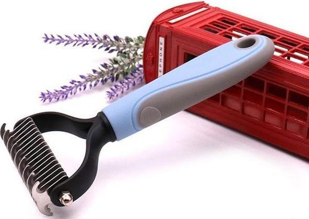 Actual product image MU Classic Fur detangling comb (Dog, Cat)