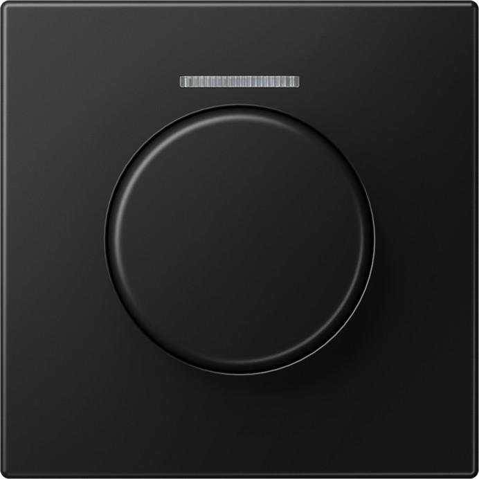 Image du produit JUNG Bouton rotatif Symbol Dimmer LS gra-sw mt LS1940KO5SWM