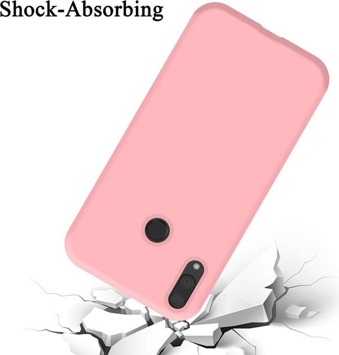 Image du produit Cadorabo TPU Liquid Silicone Case Cover (Huawei Y7 Prime (2019), Huawei Y7 (2019))