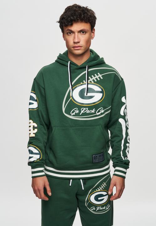 Produktbild Recovered Re:covered Fleece Hoody - PATCHES Green Bay Packers - M (M)