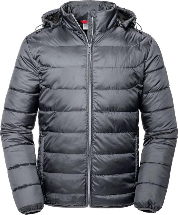 Actual product image Russell Mens Nano Hooded Padded Jacket (L)