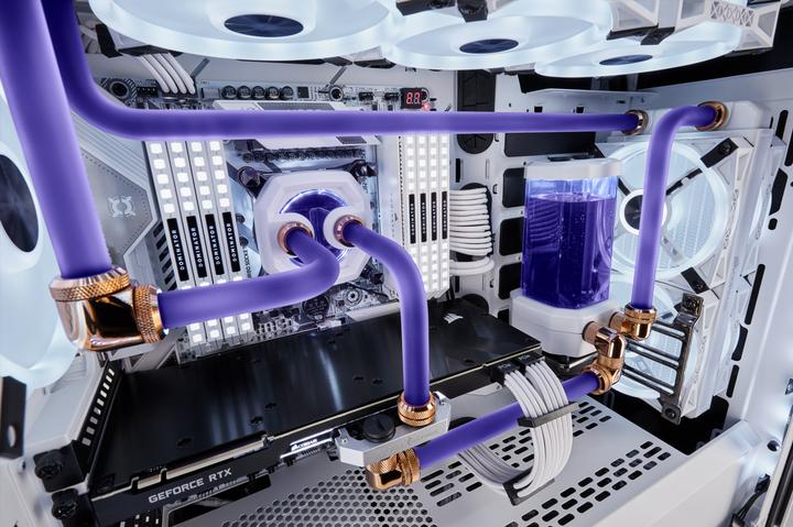 Immagine prodotto Corsair CX-9059004-WW Componente di raffreddamento del computer Tubo del refrigerante 3 pezzi Trasparente (1 m, Materiale sintetico)