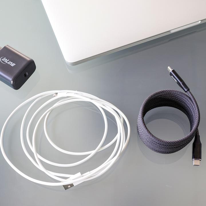Image du produit InLine Câble USB-C magnétique (1.50 m, USB 2.0)