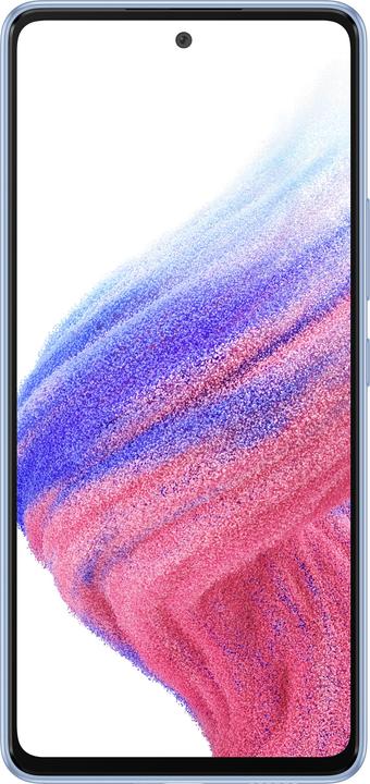 Actual product image Samsung Galaxy A53 5G (128 GB, Awesome Blue, 6.50", Dual SIM, 64 Mpx, 5G)