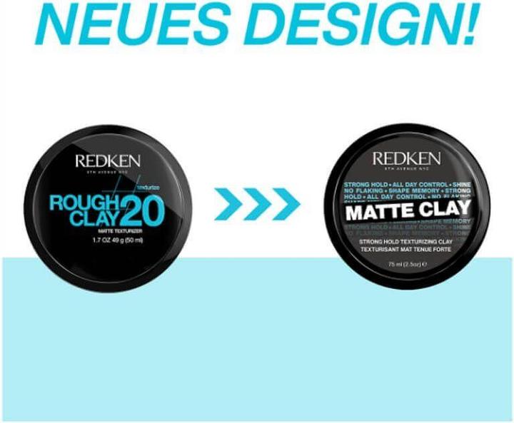 Actual product image Redken Matte Clay (Hair paste, 75 ml)