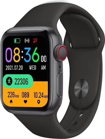 Produktbild Tracer Tra TW7-BK FUN schwarze multifunktionale Smartwatch