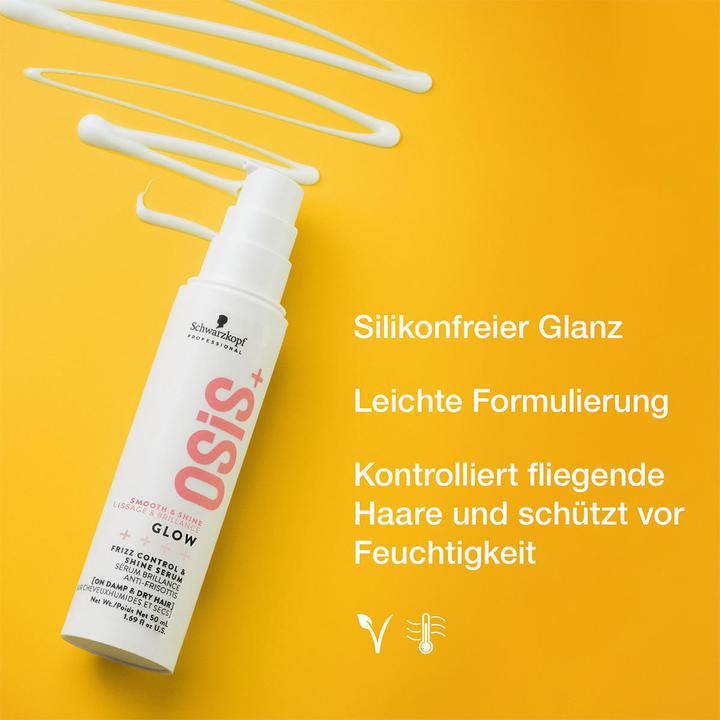 Produktbild Schwarzkopf Osis - Glow Frizz Control & Shine Serum (50 ml)
