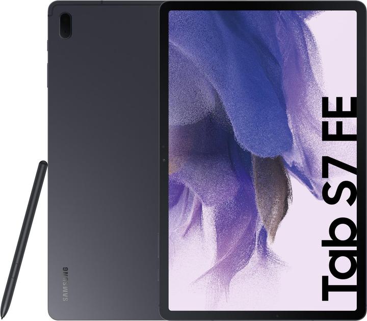 Produktbild Samsung Galaxy Tab S7 FE (nur WLAN, 12.40", 64 GB, Mystic Black)