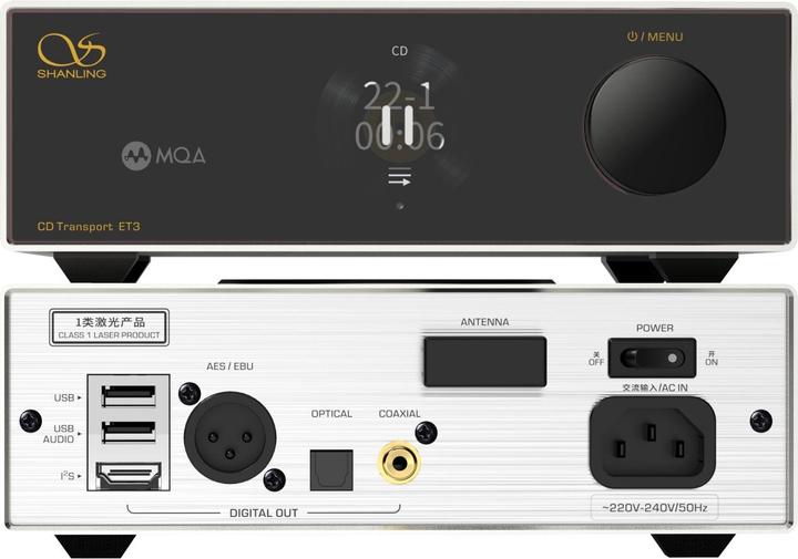 Immagine prodotto Shanling ET3 CD (0.00 GB)