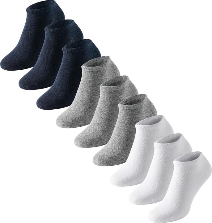 Immagine prodotto Schiesser Confezione da 9 scarpe da ginnastica da donna (confezione da 9, 39 - 42)