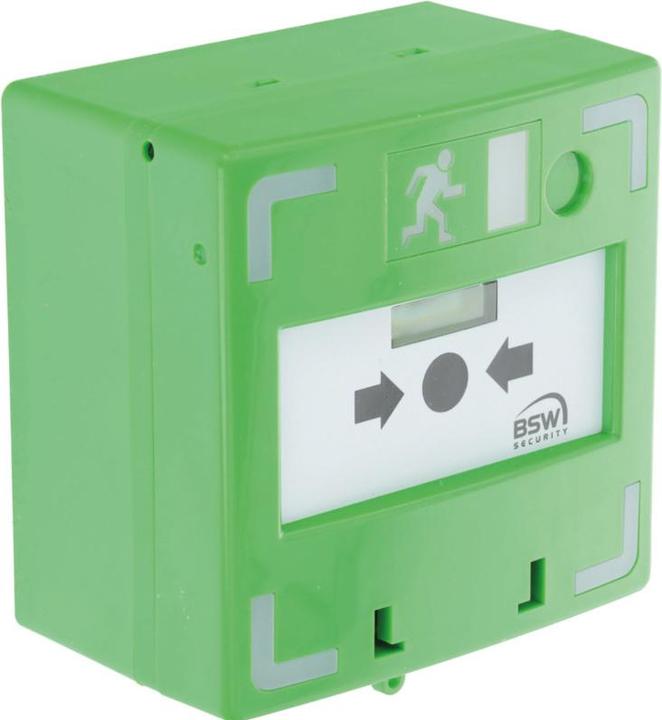 BSW Noodknop verlicht