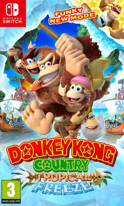 Image du produit Nintendo Le pays de Donkey Kong : le gel tropical (Switch, IT)
