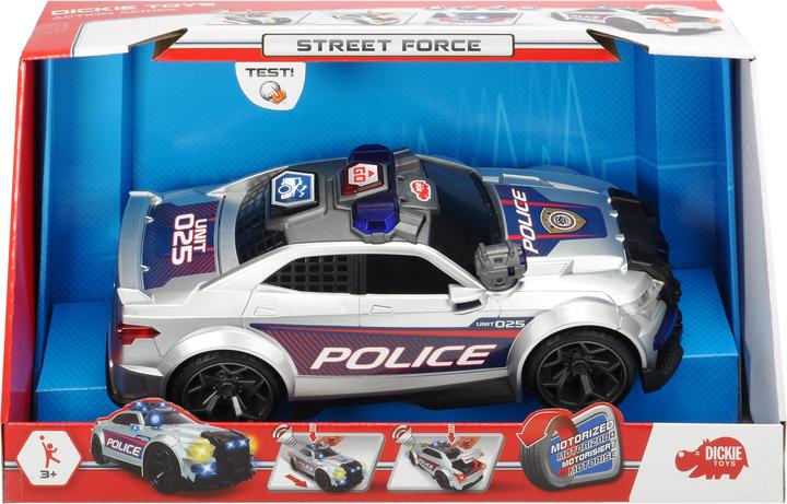 Produktbild Dickie Police Car Street Force mit Licht und Sound