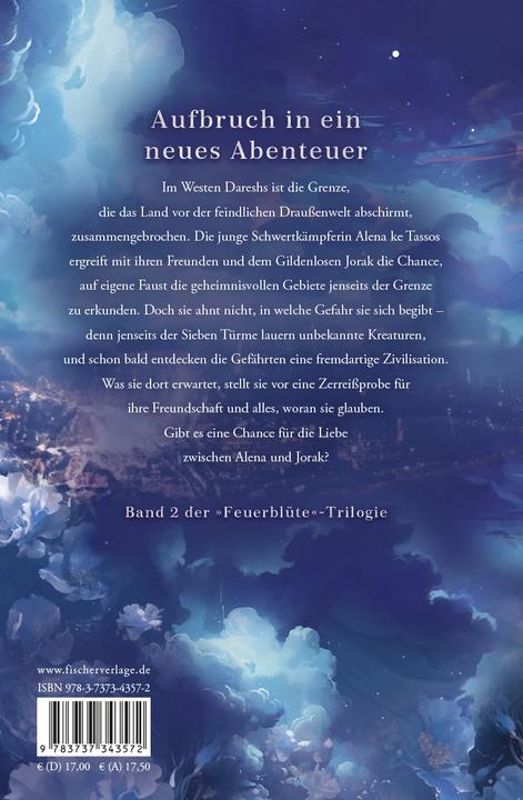 Produktbild Feuerblüte – Stadt der Wolkentrinker (Deutsch, Katja Brandis, 2024)