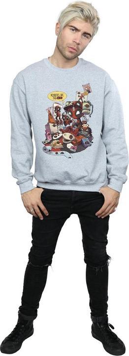 Immagine prodotto Deadpool Merchandise Royalties Felpa Uomo (XL)