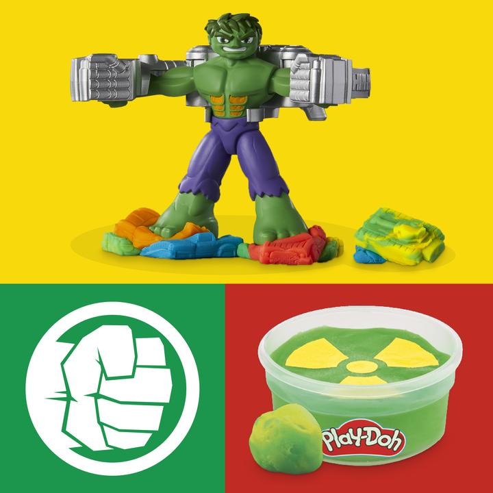 Actual product image Play-Doh Hulk squeeze butterfly fun