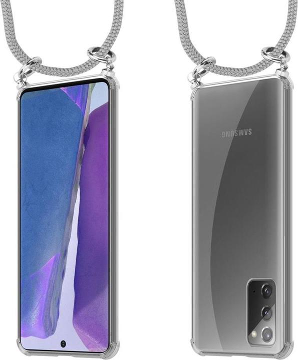 Produktbild Cadorabo TPU Handy Kette SILBER Cover