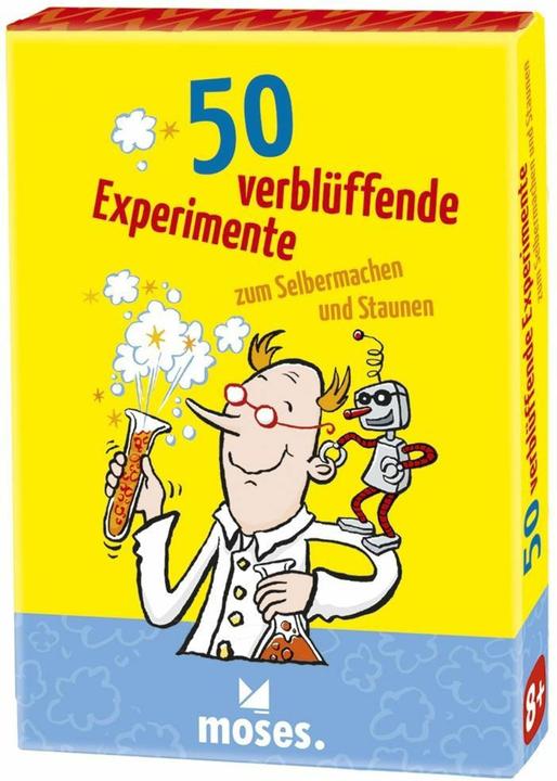 Actual product image 50 amazing experiments to do yourself and marvel at (German)
