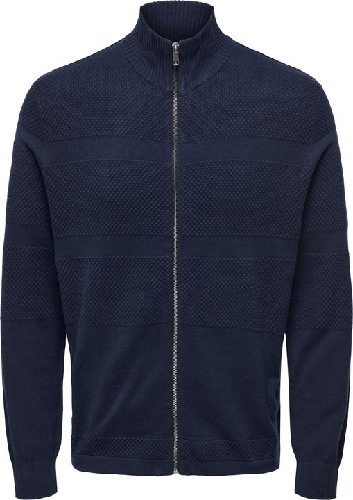 Image du produit Only & Sons Onsmalik Reg 12 Pin Zip Cardigan Knit (3XL)