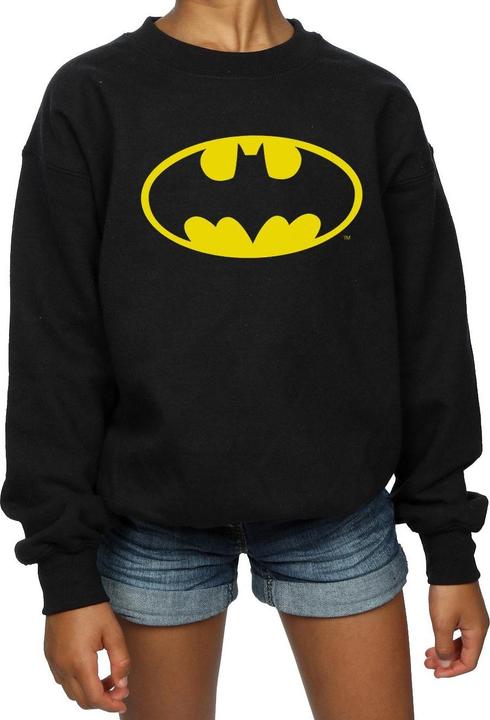Produktbild Batman Logo Sweatshirt Mädchen (140, 146)