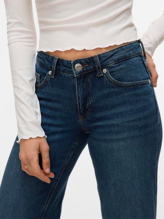 Produktbild Vero Moda VMVANESSA Niedrige Taille Weiter Beinschnitt Jeans Weit geschnitten (W25/L30)