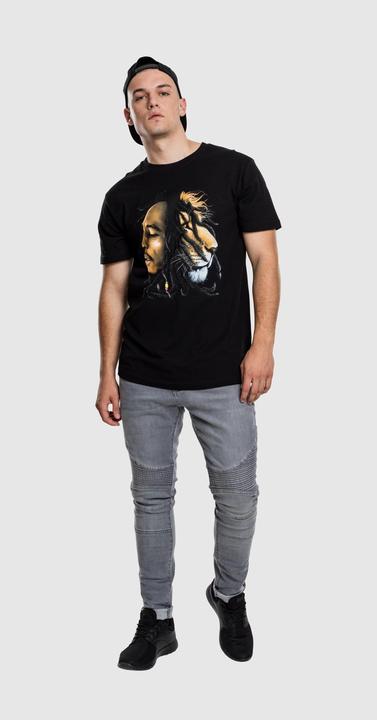 Image du produit Mister Tee Bob Marley Lion Face Tee (S)