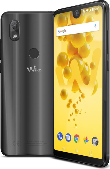 Wiko View 2 (32 GB, Charcoal, 6", Hybrid Dual SIM, 13 Mpx, 4G)
